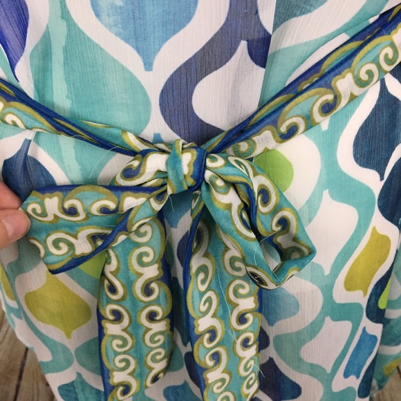 Trina Turk V Neck Cover-up - Picture 4 of 6